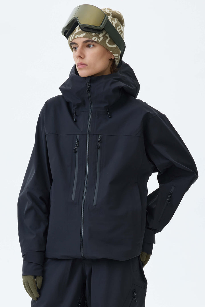 Women's Off White 3L Technical Hardshell Snow Jacket