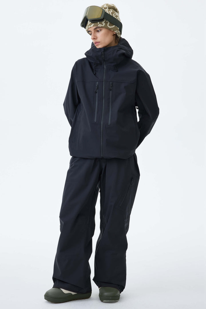 Women's Off White 3L Technical Hardshell Snow Jacket