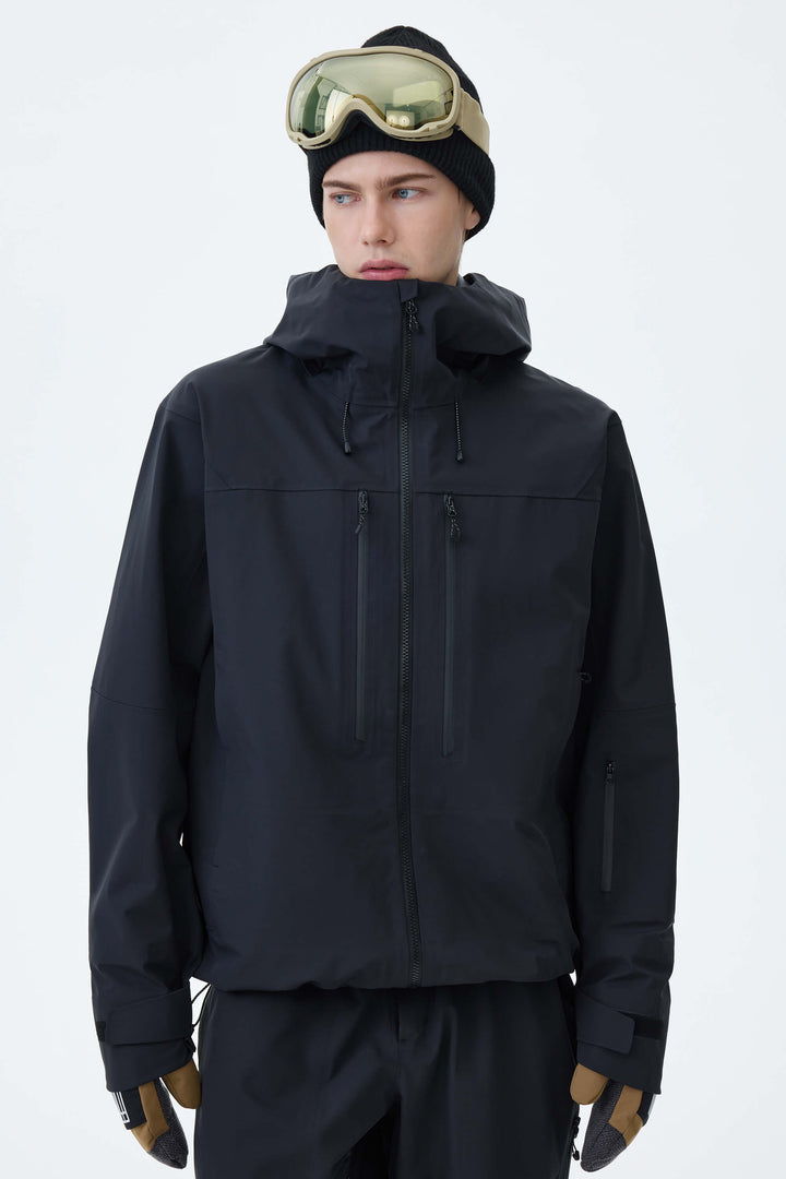Men's Violet 3L Technical Hardshell Snow Jacket