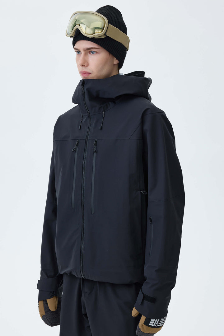 Men's Violet 3L Technical Hardshell Snow Jacket