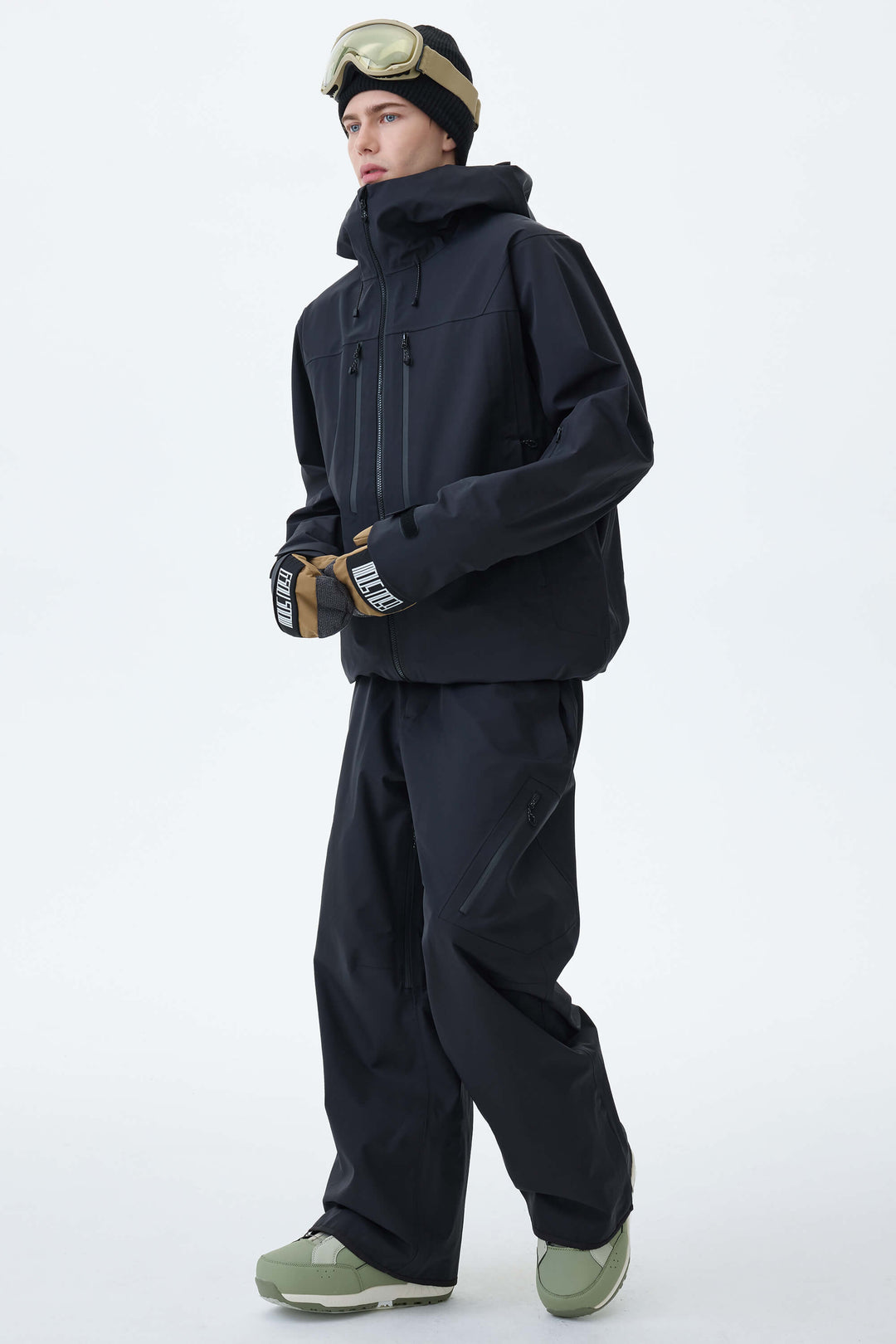 Men's Violet 3L Technical Hardshell Snow Jacket