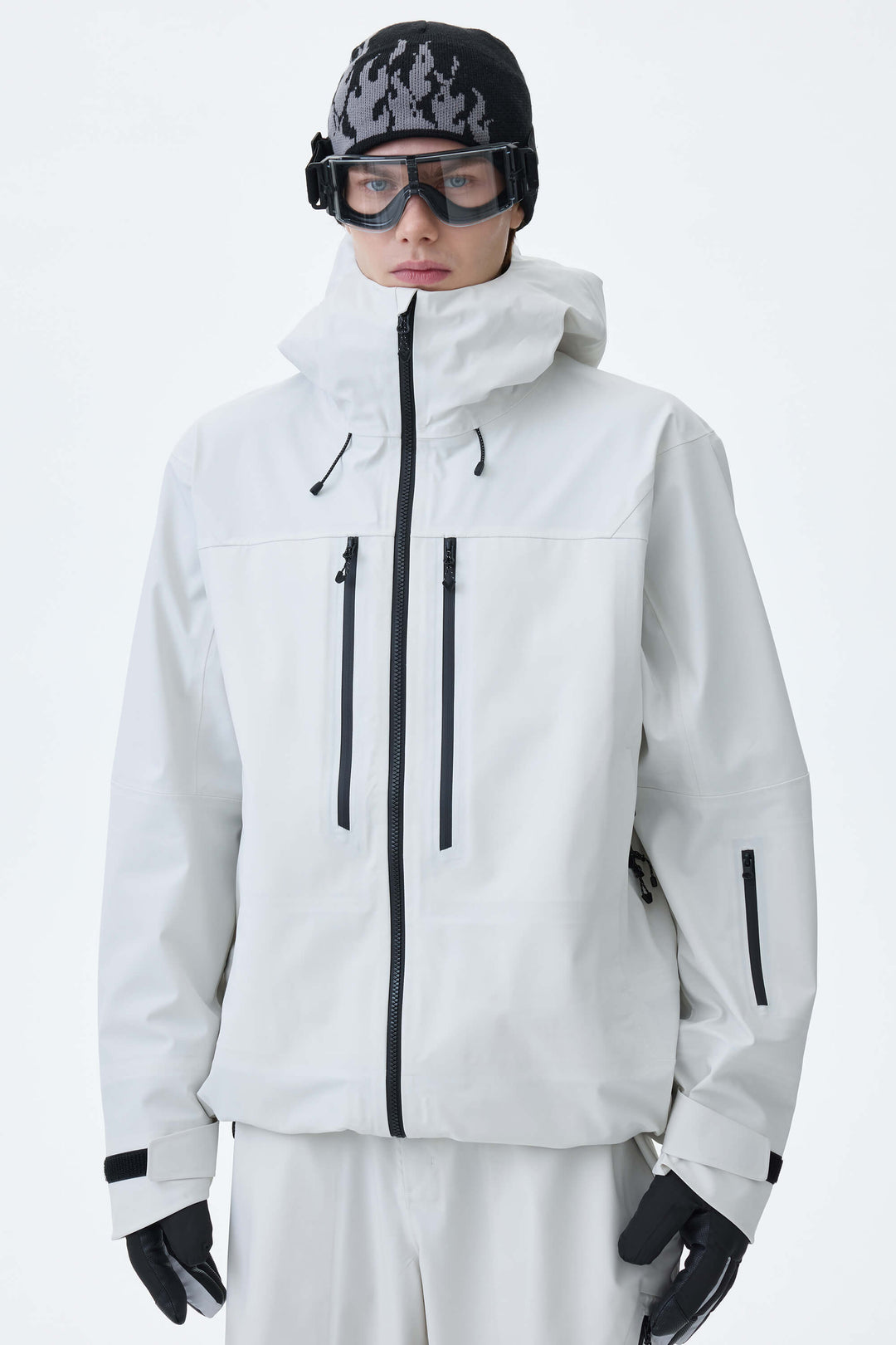 Men's Violet 3L Technical Hardshell Snow Jacket