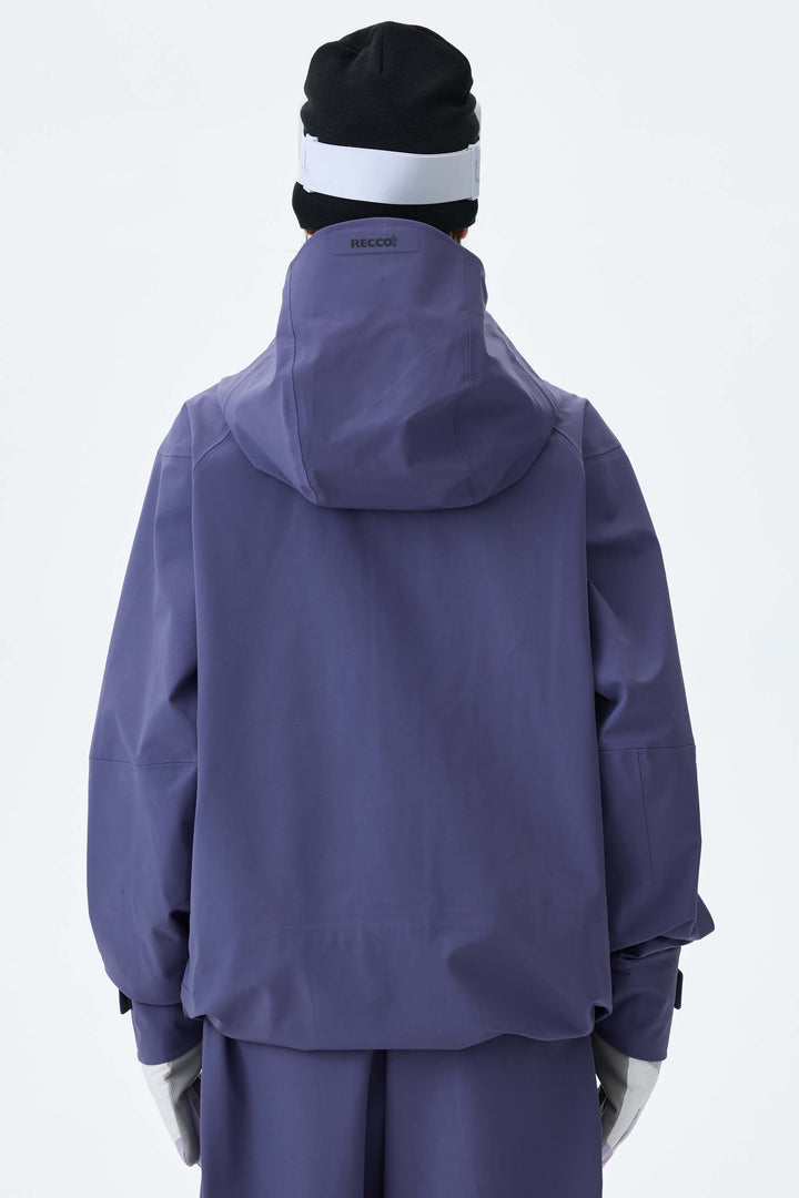 Women's Violet 3L Technical Hardshell Snow Jacket