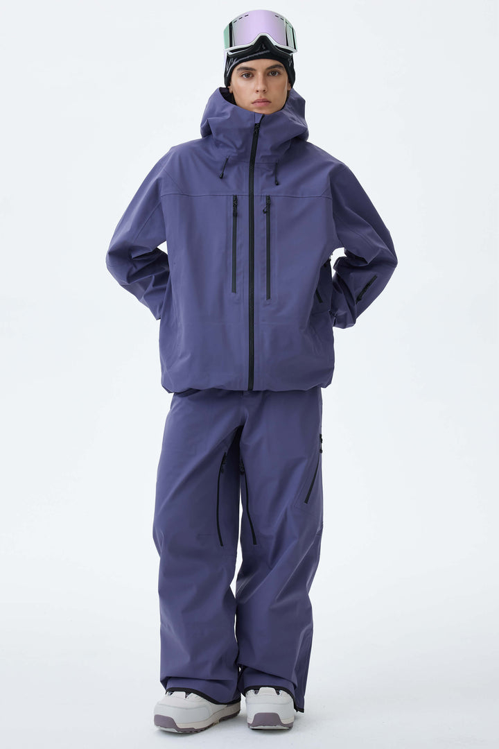 Women's Off White 3L Technical Hardshell Snow Jacket