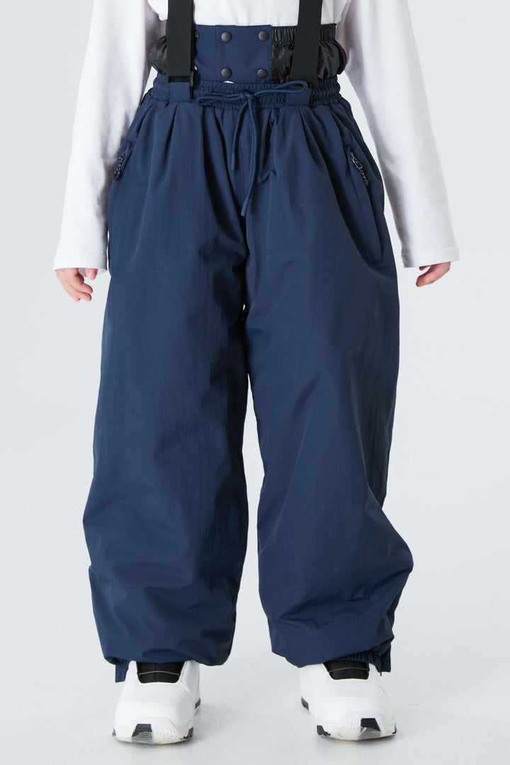 Boys' Off White Waterproof Balloon Snow Pants