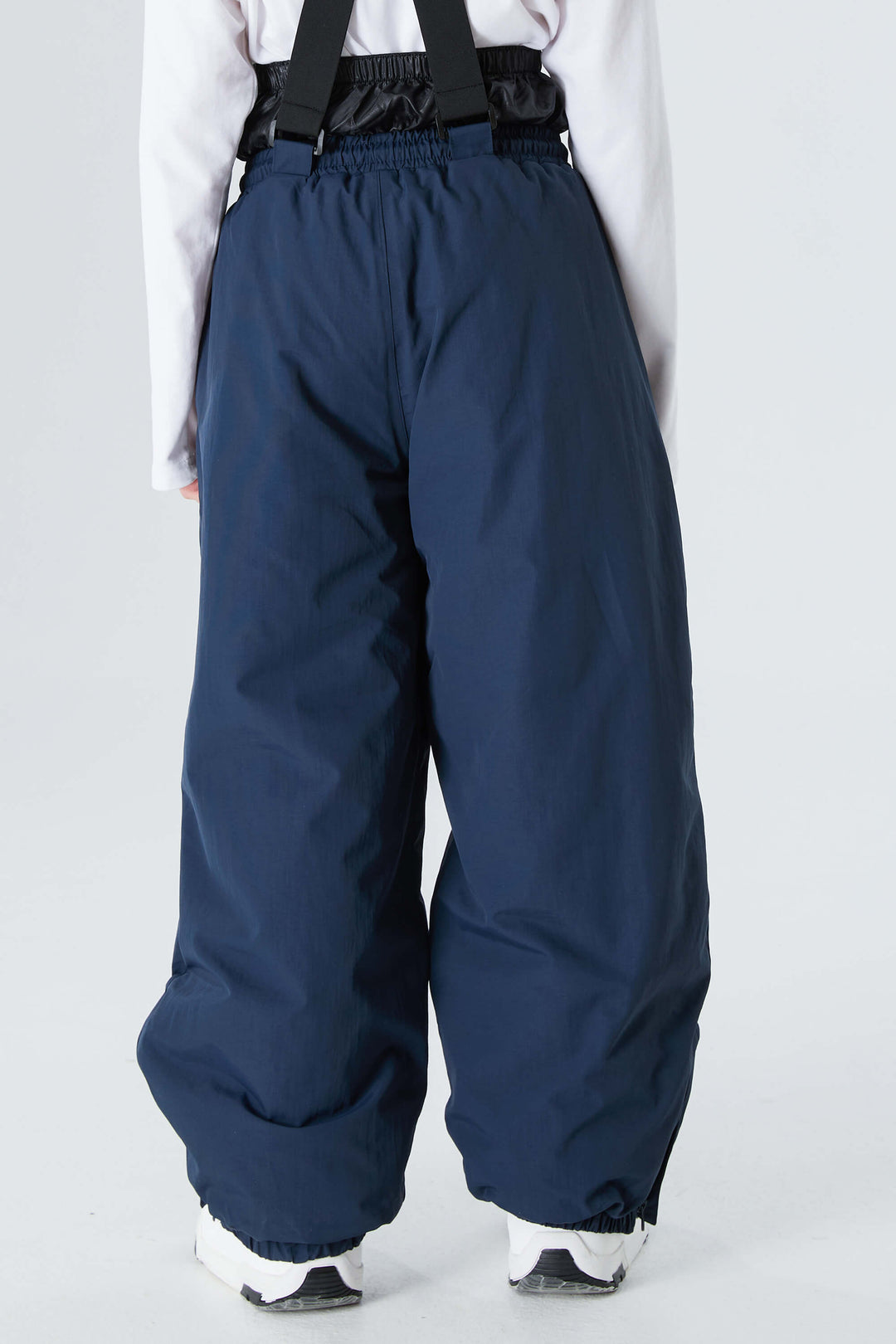 Boys' Navy Blue Waterproof Balloon Snow Pants