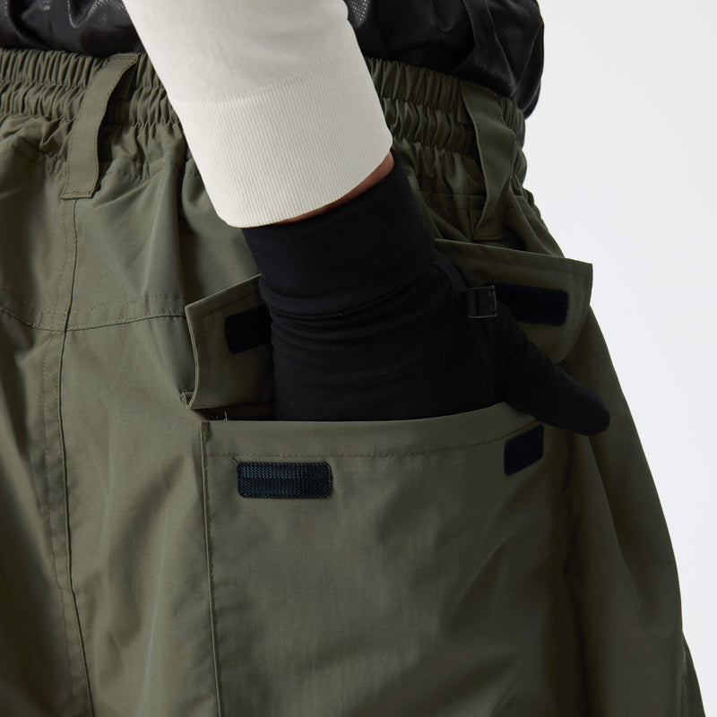 Flap Back Pockets
