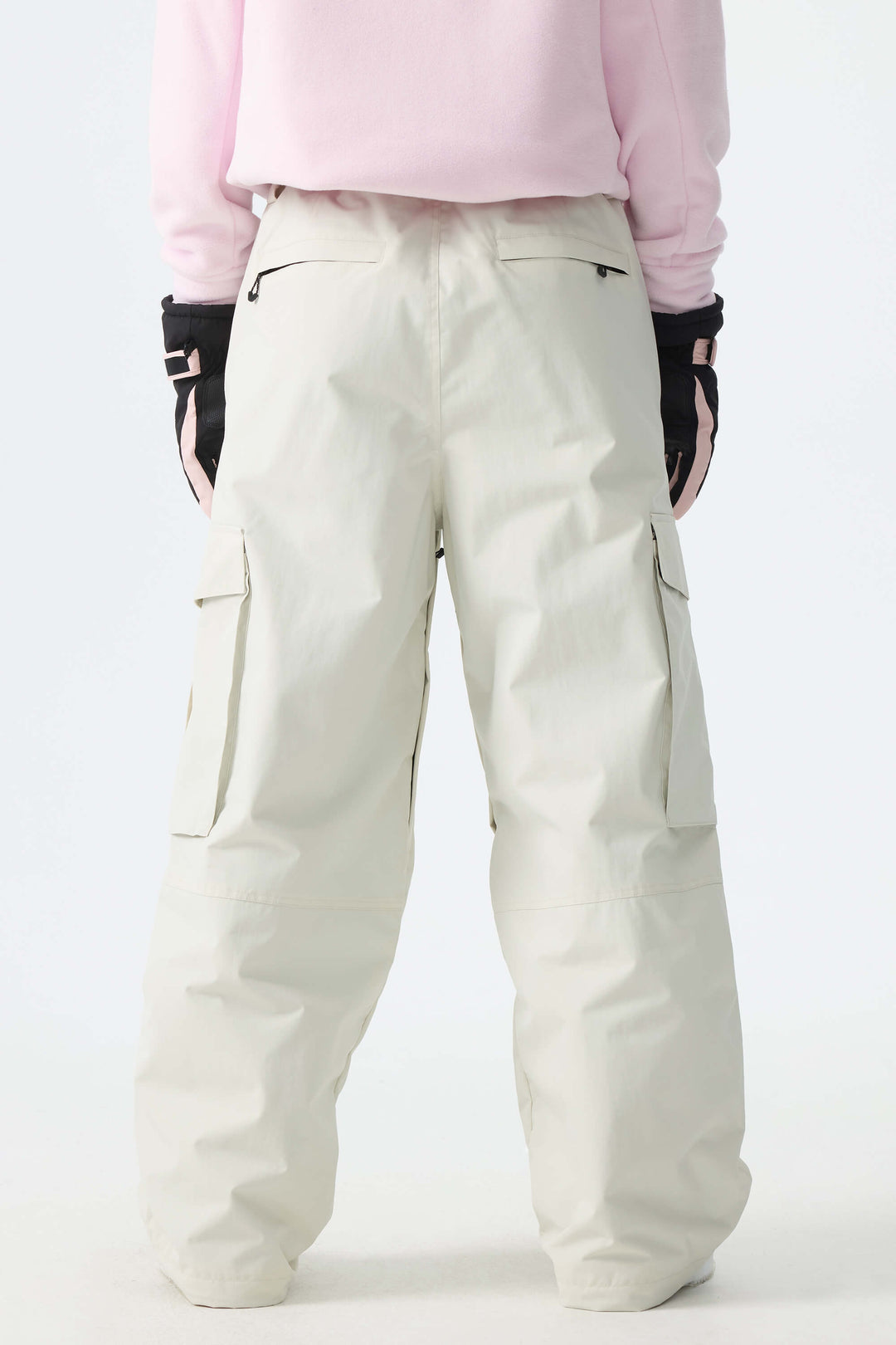 Calça de neve feminina Off White All-Mountain Performance Baggy