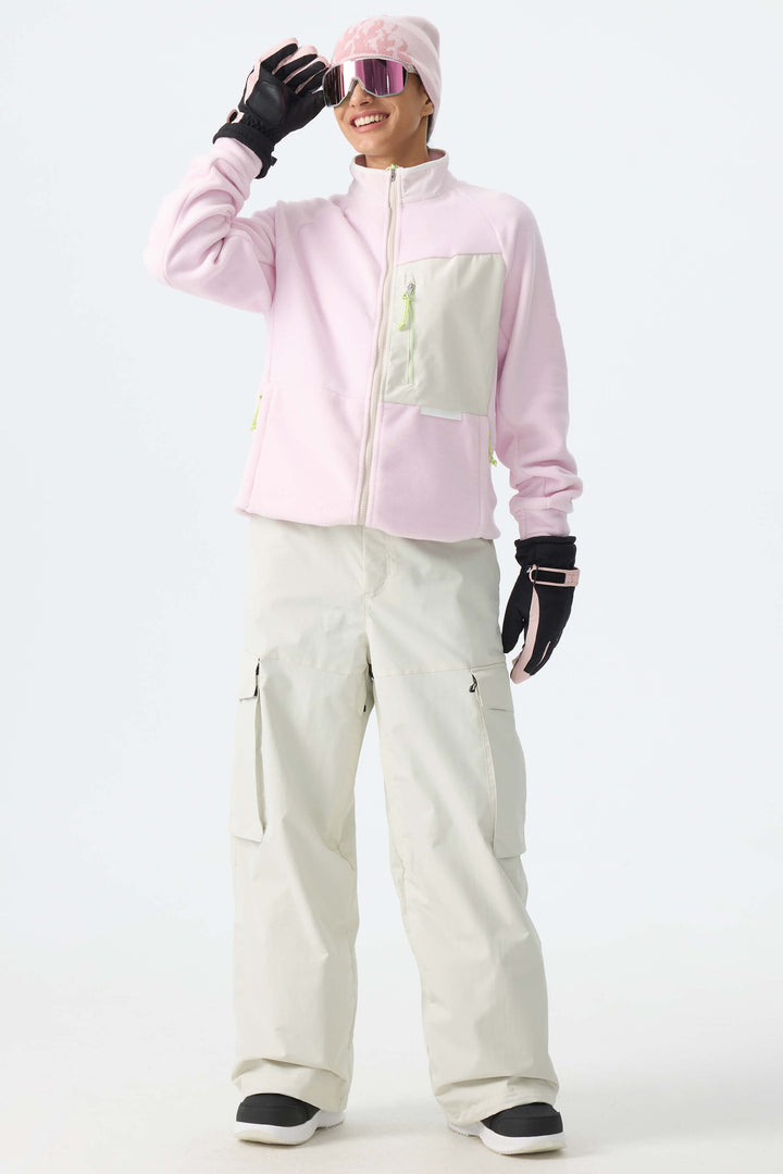 Calça de neve feminina Off White All-Mountain Performance Baggy