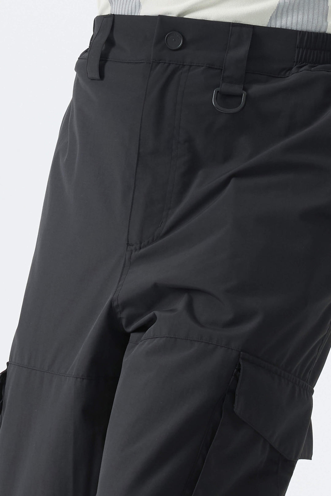 Men's Black All-Mountain Performance Baggy Snow Pants