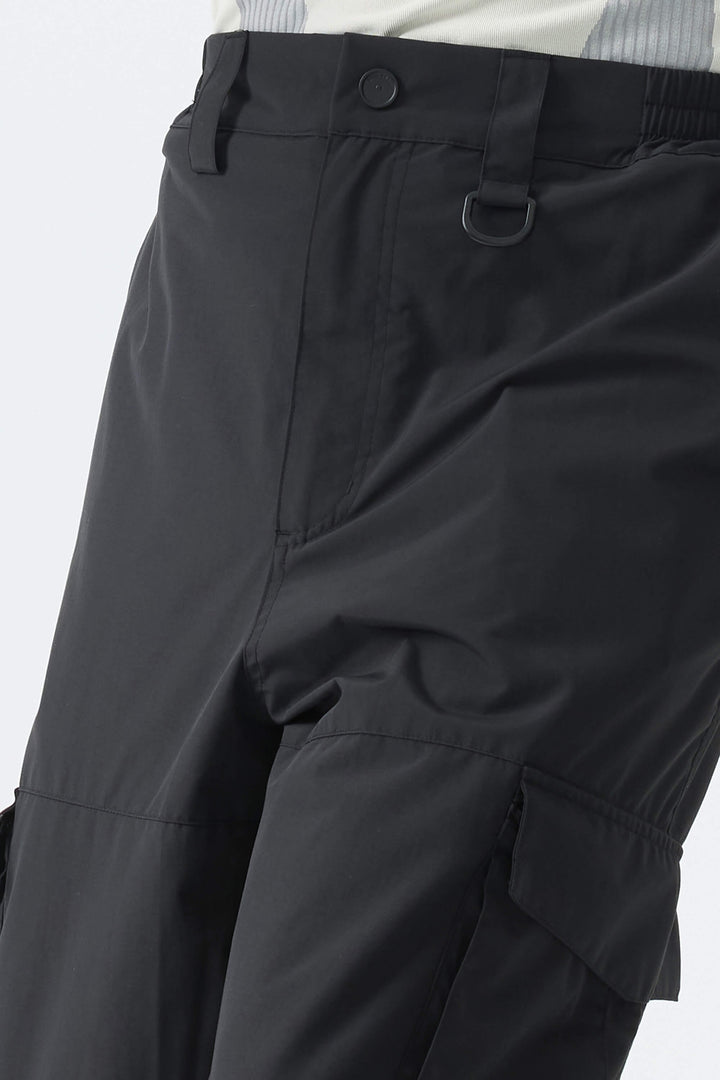 Men's Black All-Mountain Performance Baggy Snow Pants