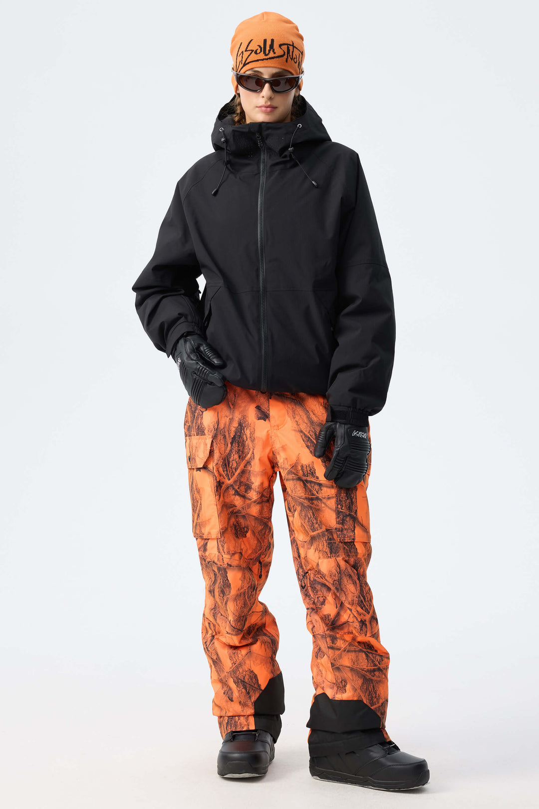 Women’s Blaze Woodland Camo High-Back Cargo Snow Pants