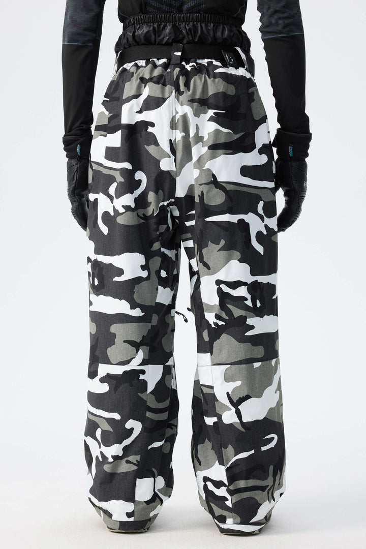 Men's Frost Camo Recycled Minimalist Insulated Snow Pants