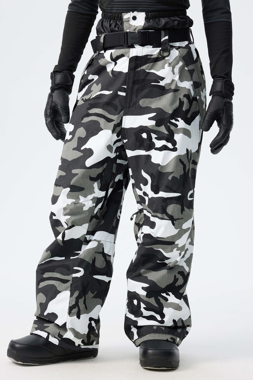 Men's Frost Camo Recycled Minimalist Insulated Snow Pants