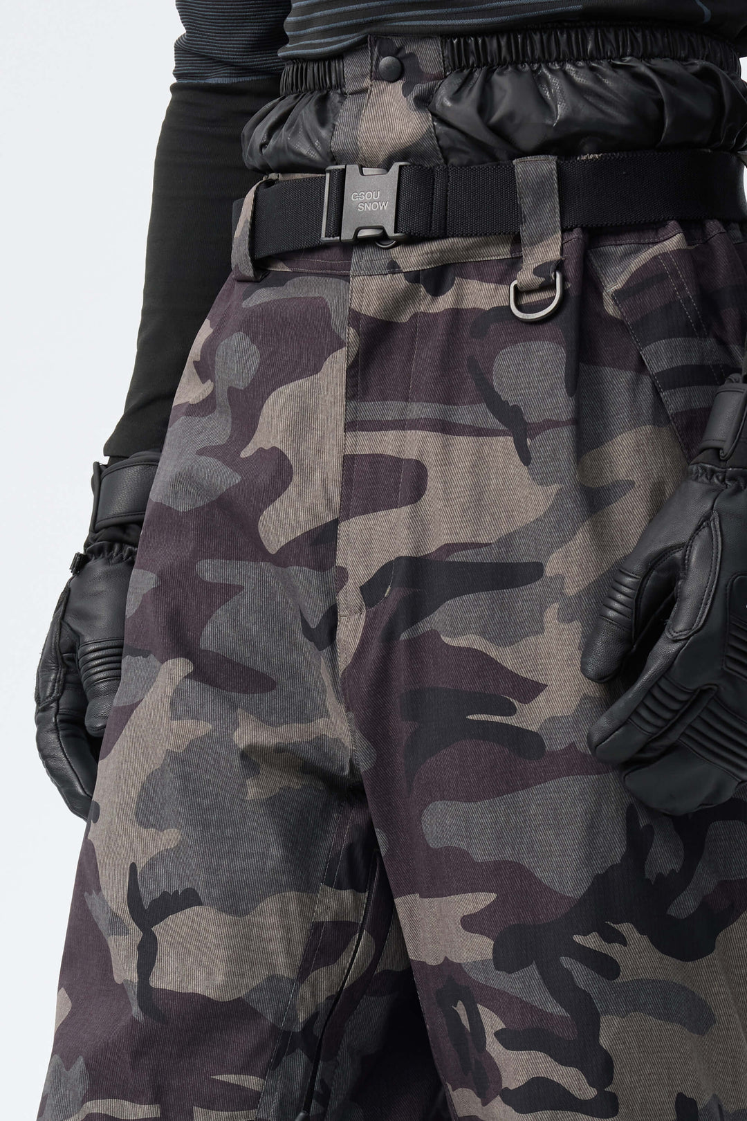 Men's Shadow Camo Recycled Minimalist Insulated Snow Pants