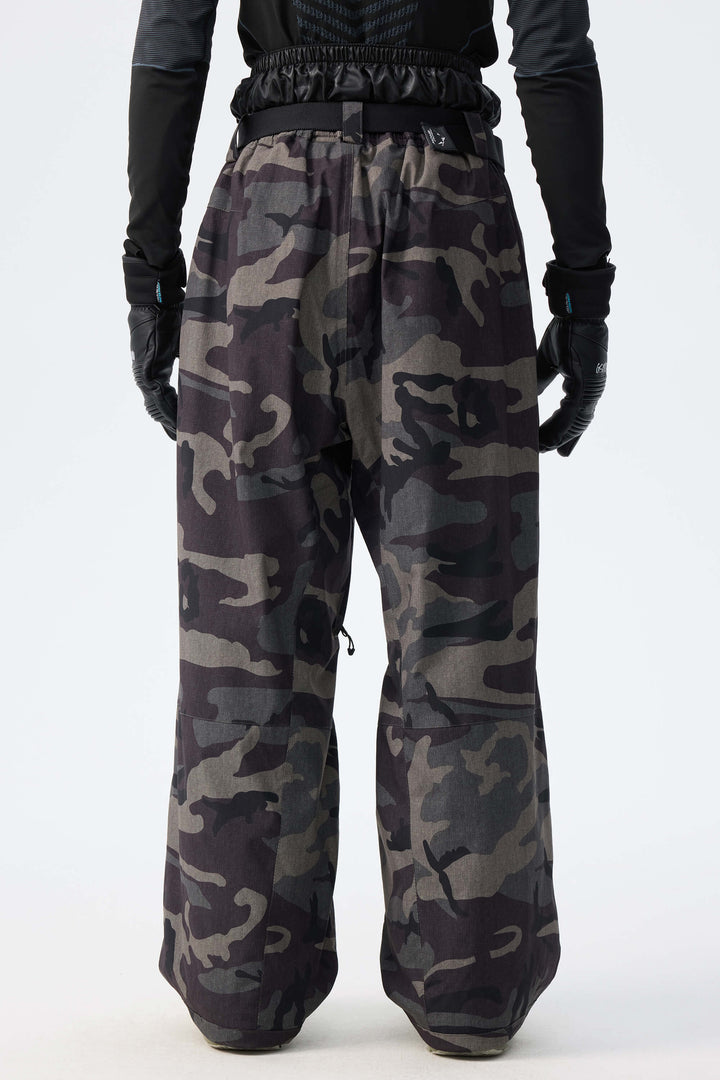 Men's Shadow Camo Recycled Minimalist Insulated Snow Pants