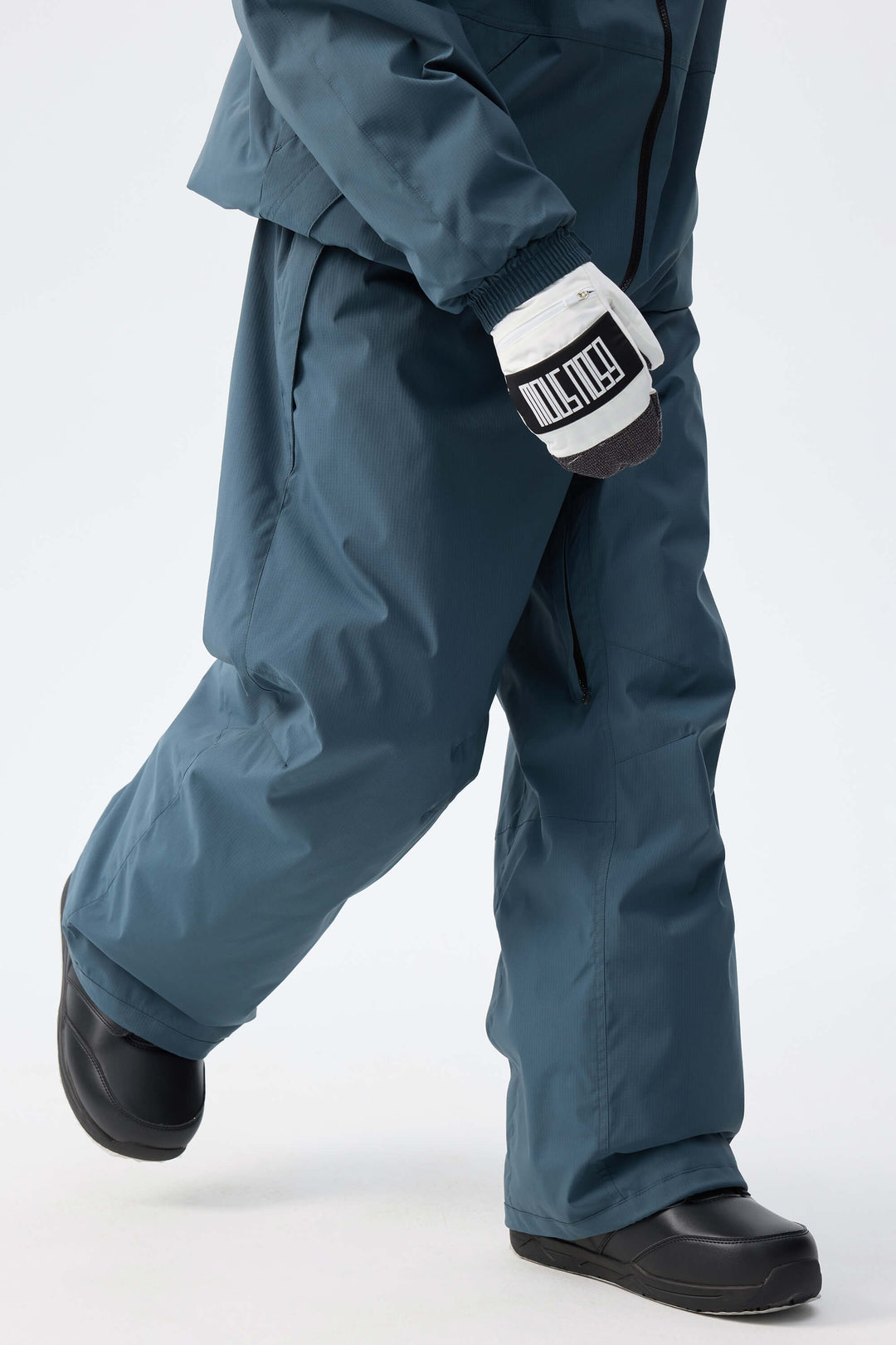 Men's Slate Blue Recycled Minimalist Insulated Snow Pants