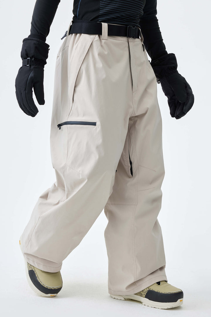 Men's Burnt Edge Eco Utility Baggy Snow Pants