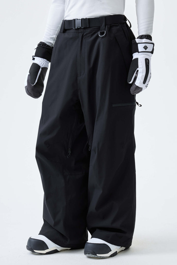 Men's Burnt Edge Eco Utility Baggy Snow Pants