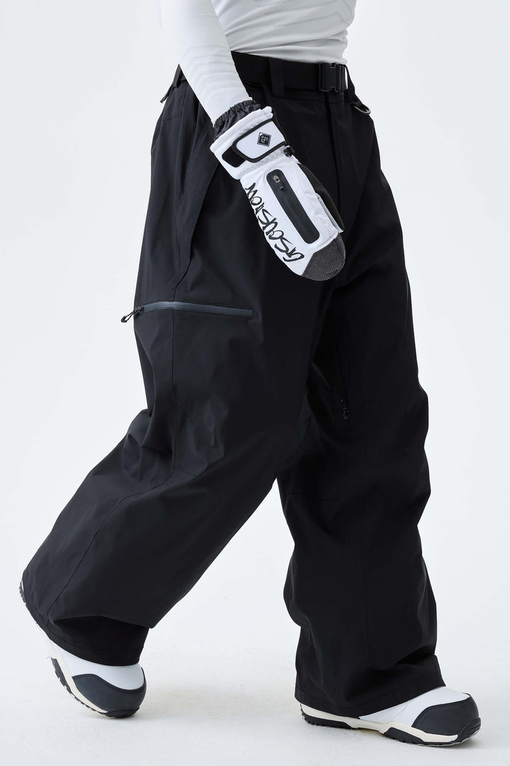 Men's Burnt Edge Eco Utility Baggy Snow Pants