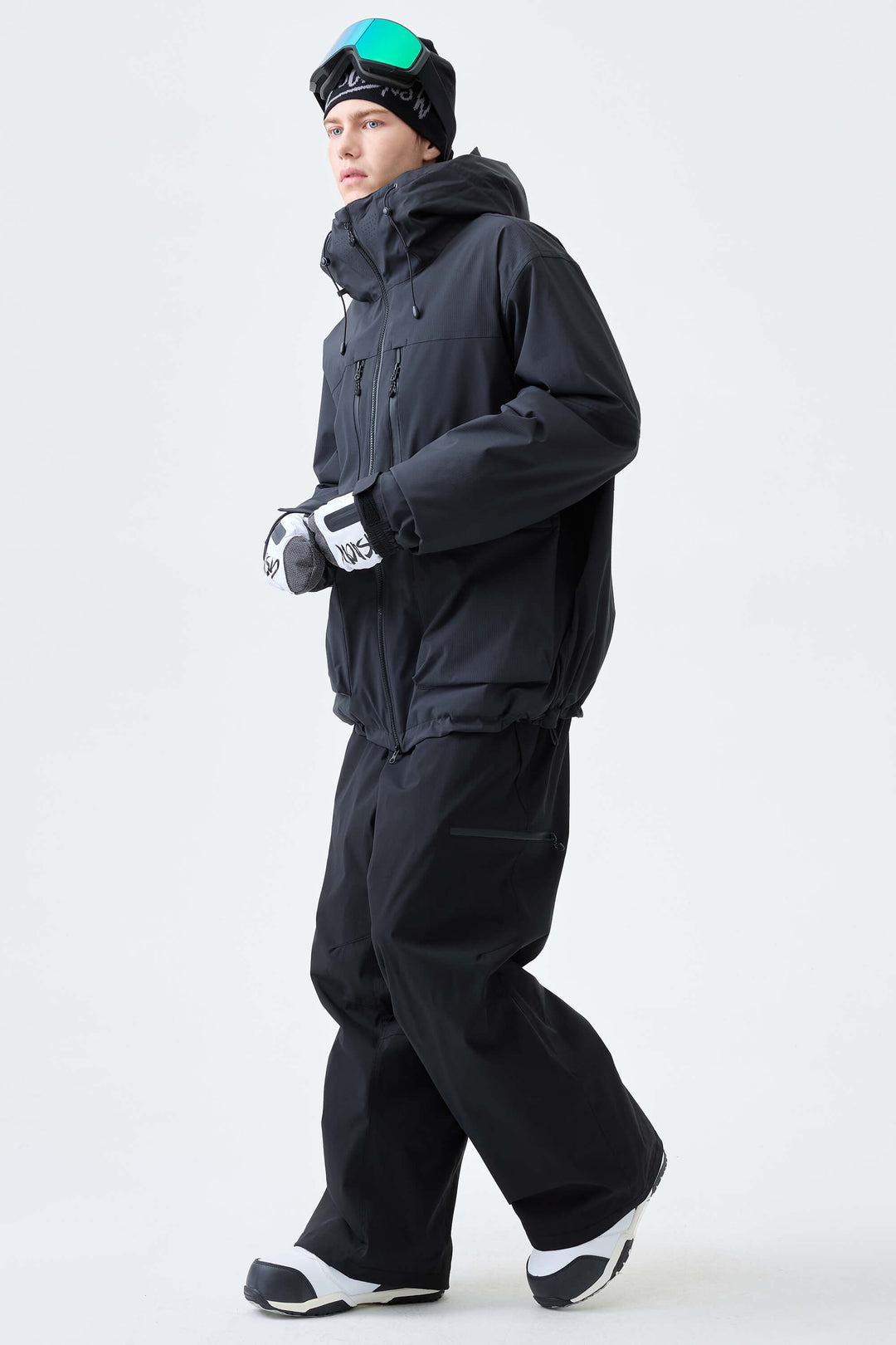 Men's Burnt Edge Eco Utility Baggy Snow Pants