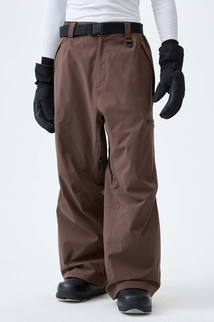 Men's Burnt Edge Eco Utility Baggy Snow Pants