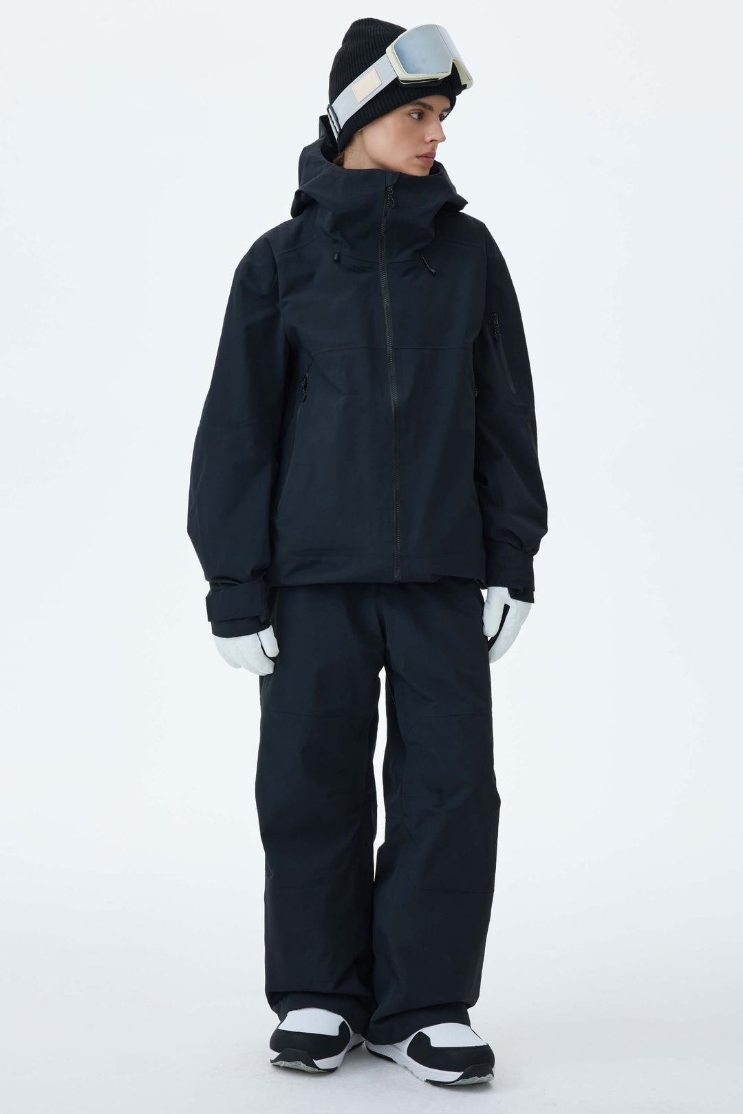Women's Light Gray Alpine Shield 3L Essential Insulated Ski Pants