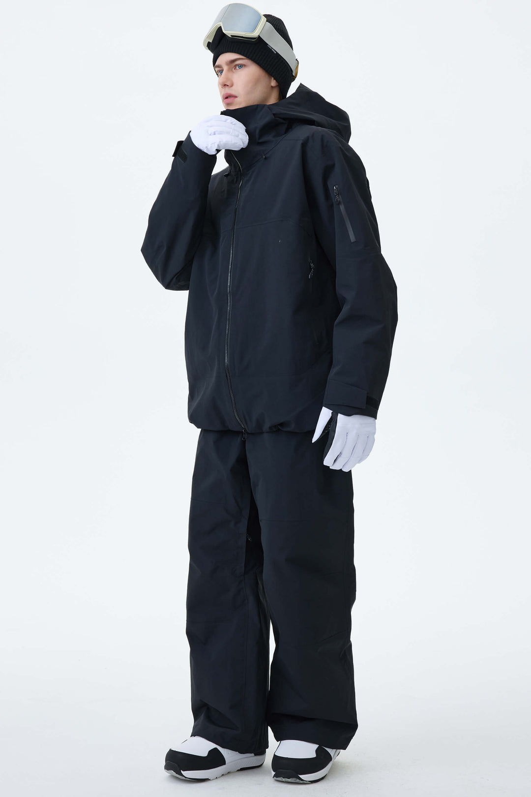 Men's Black Alpine Shield 3L Essential Insulated Ski Pants