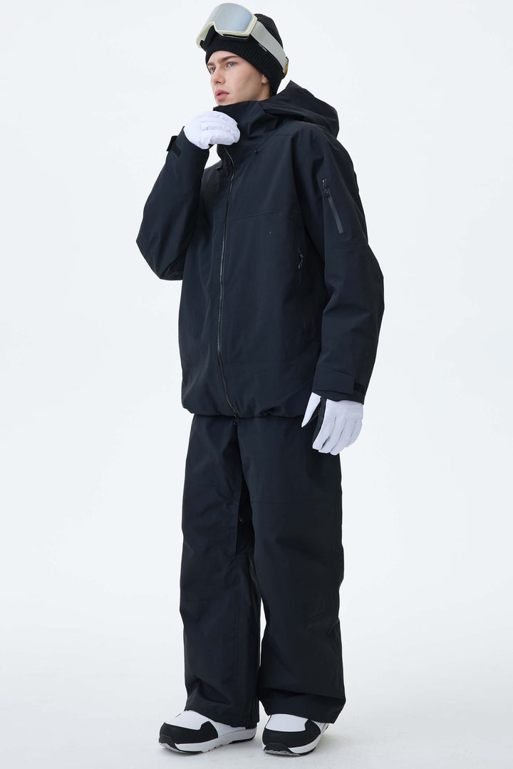 Men's Black Alpine Shield 3L Essential Insulated Ski Pants