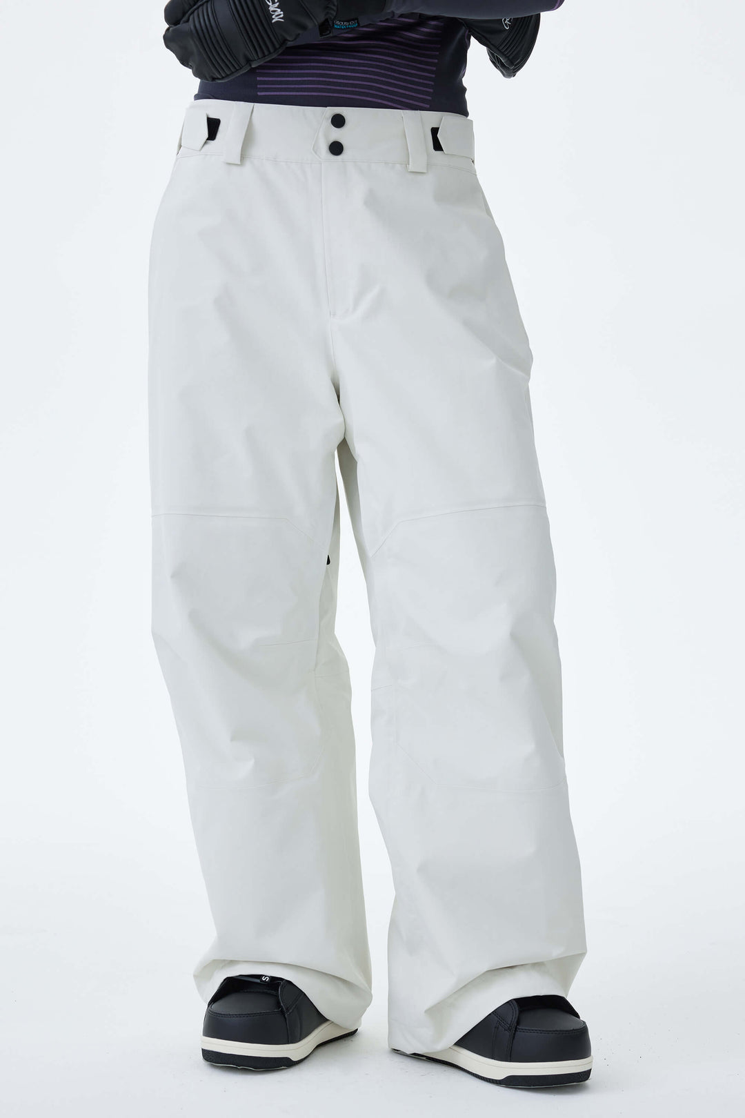 Women's Light Gray Alpine Shield 3L Essential Insulated Ski Pants