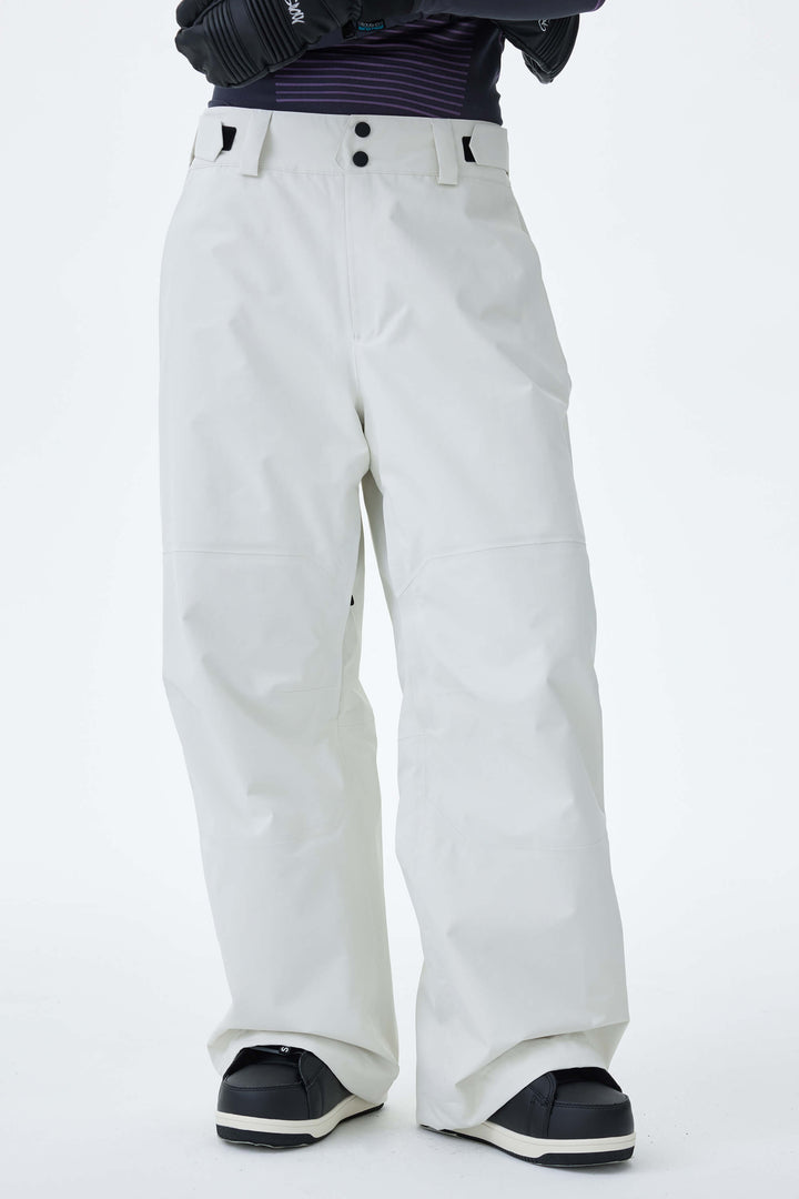 Women's Light Gray Alpine Shield 3L Essential Insulated Ski Pants