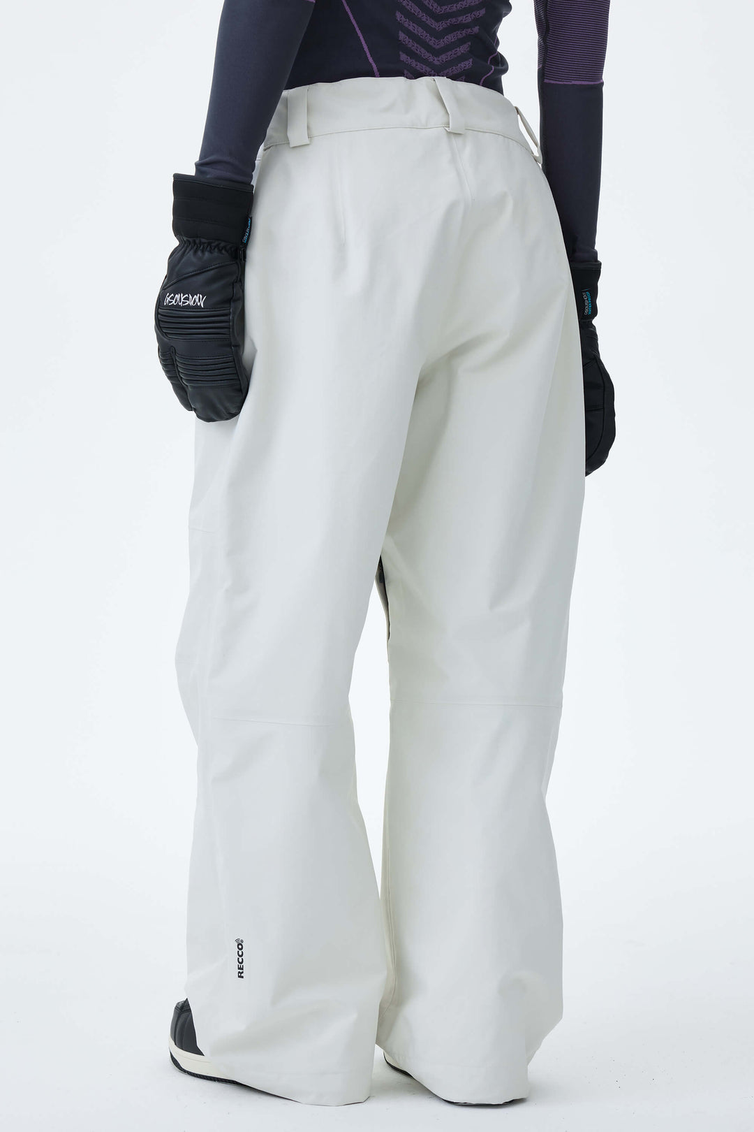 Women's Light Gray Alpine Shield 3L Essential Insulated Ski Pants