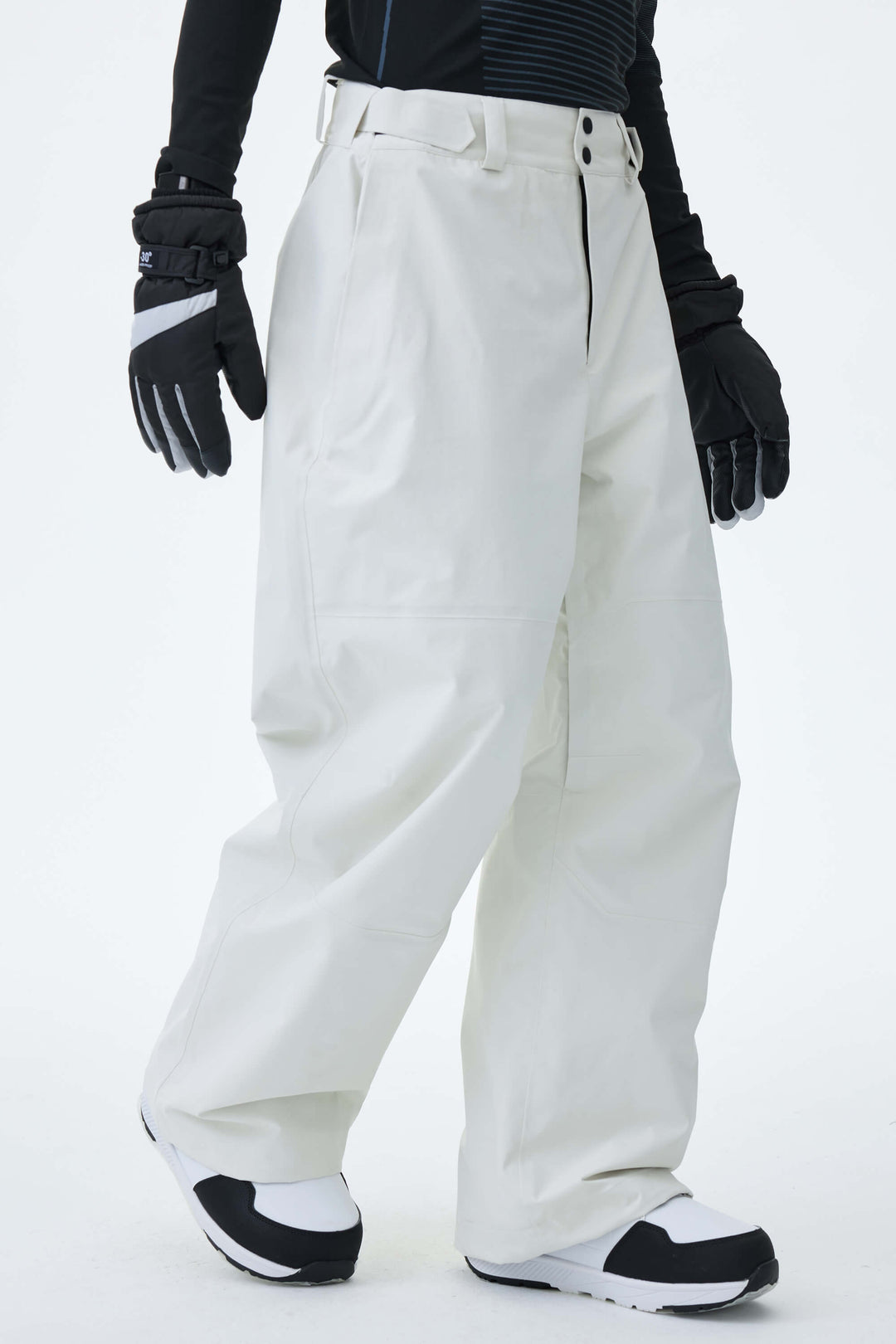 Men's Black Alpine Shield 3L Essential Insulated Ski Pants