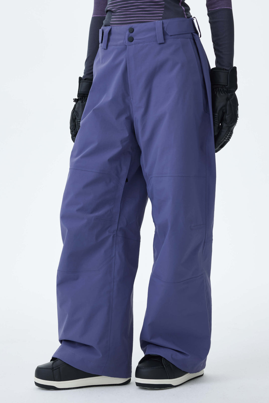 Women's Light Gray Alpine Shield 3L Essential Insulated Ski Pants