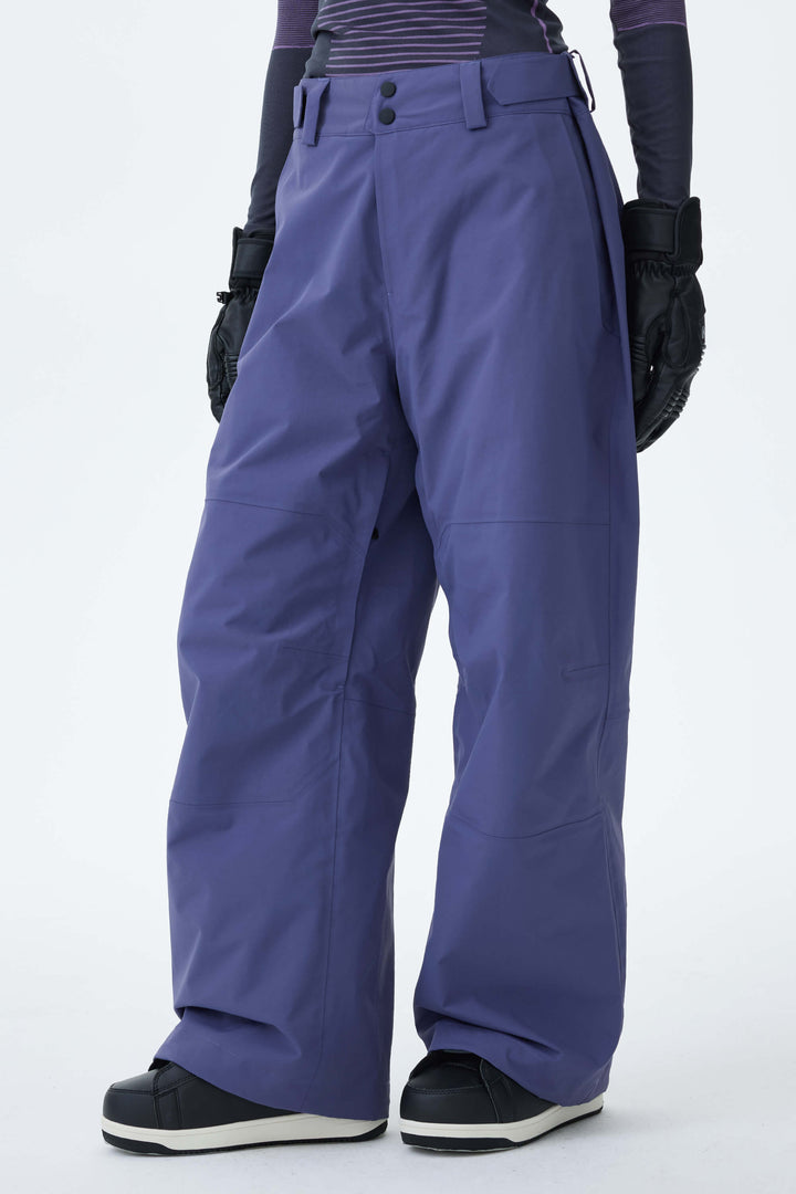 Women's Light Gray Alpine Shield 3L Essential Insulated Ski Pants