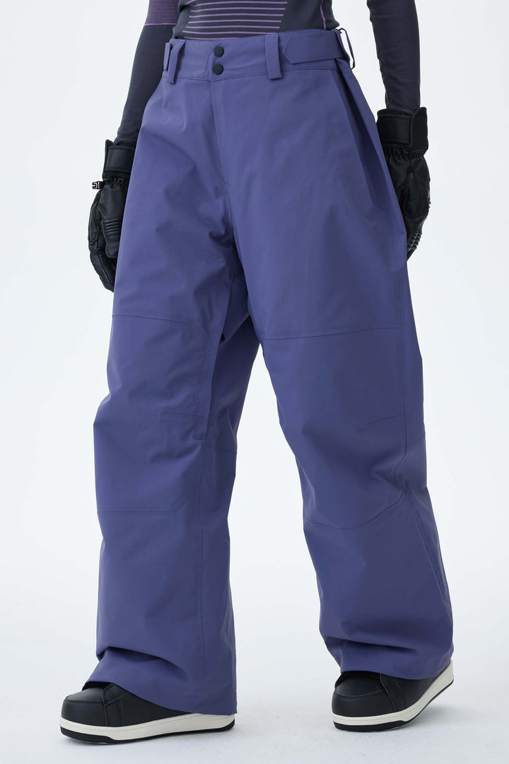 Women's Light Gray Alpine Shield 3L Essential Insulated Ski Pants
