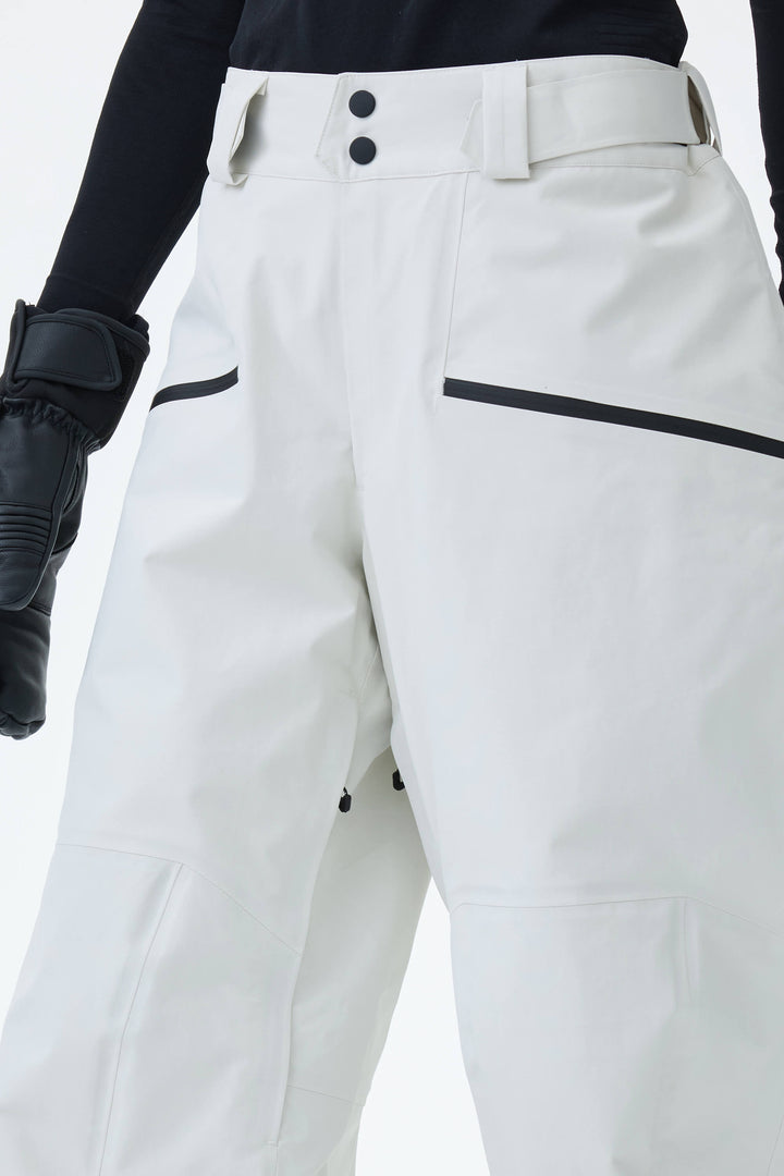Women's Off White Alpine Shield 3L Utility Insulated Ski Pants