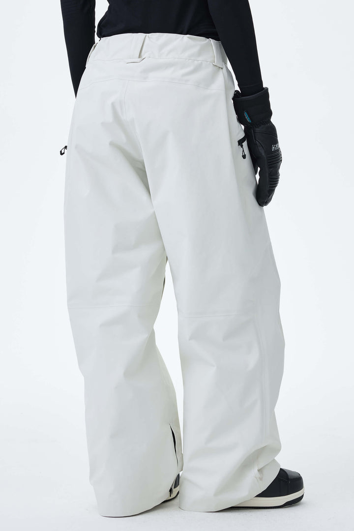 Women's Off White Alpine Shield 3L Utility Insulated Ski Pants