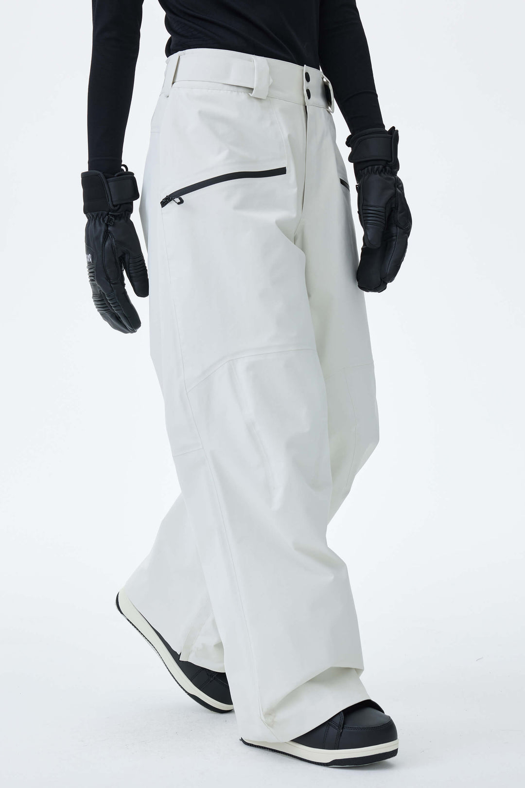 Women's Off White Alpine Shield 3L Utility Insulated Ski Pants