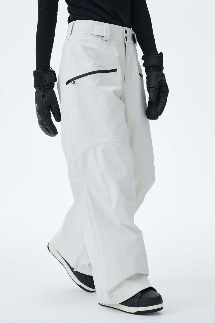Women's Off White Alpine Shield 3L Utility Insulated Ski Pants