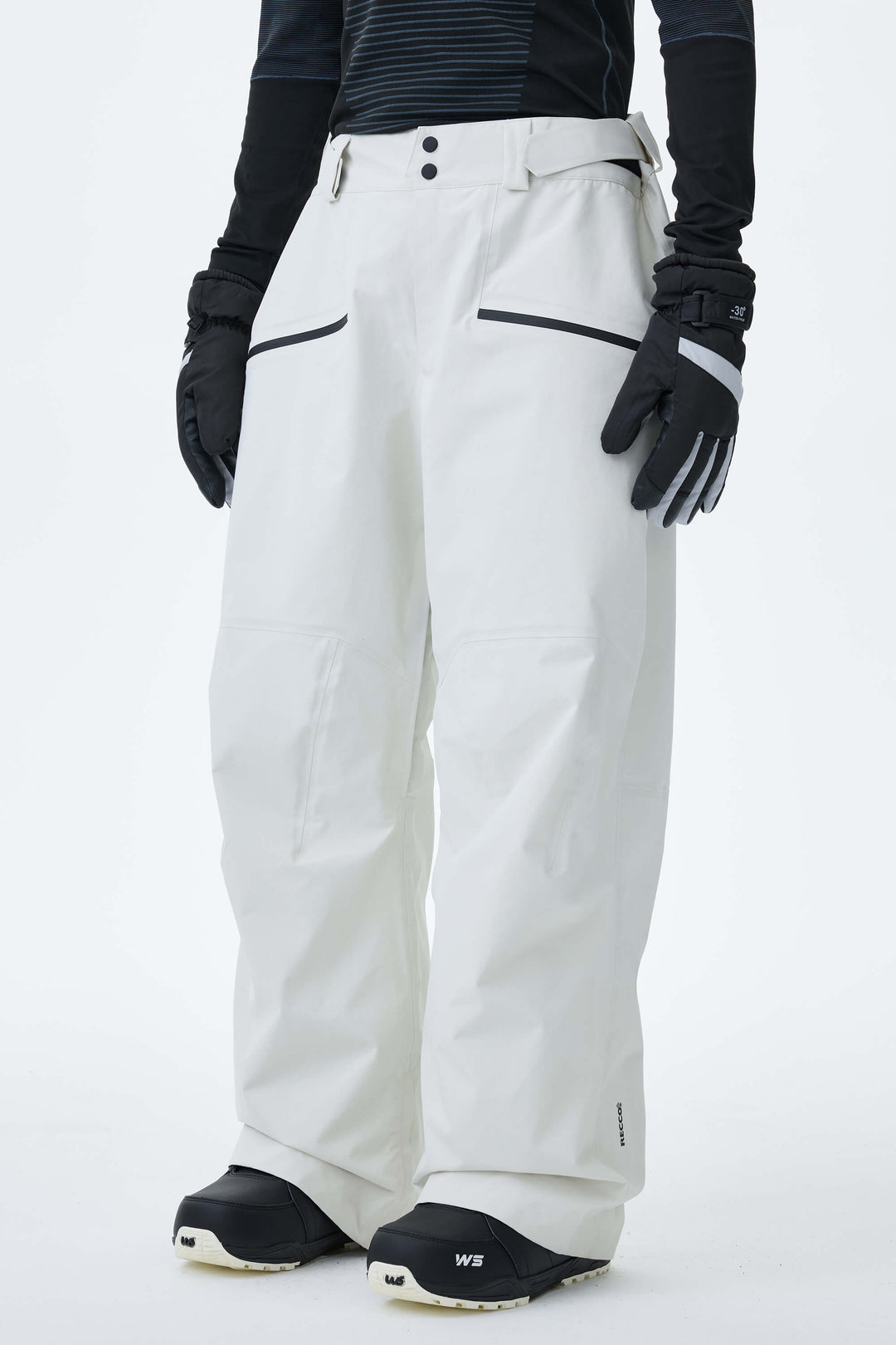 Men's Pink Alpine Shield 3L Utility Insulated Ski Pants