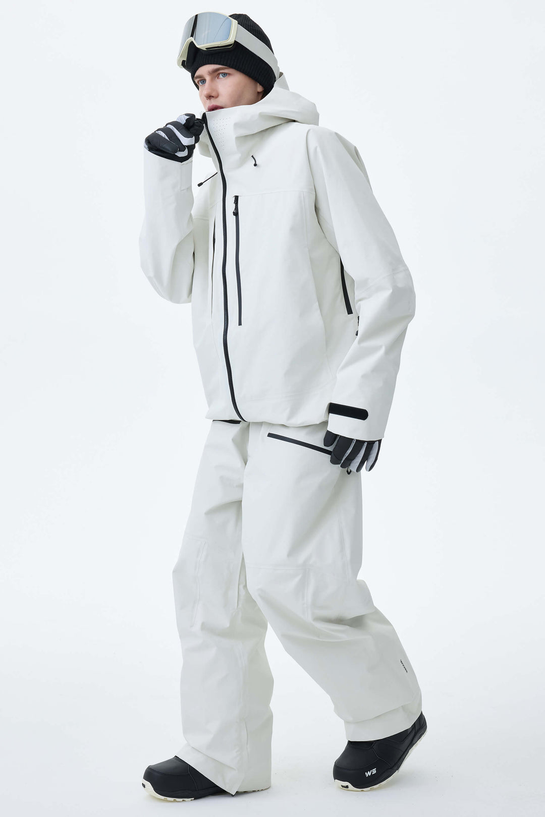 Men's Pink Alpine Shield 3L Utility Insulated Ski Pants