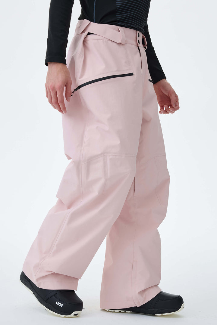 Men's Pink Alpine Shield 3L Utility Insulated Ski Pants