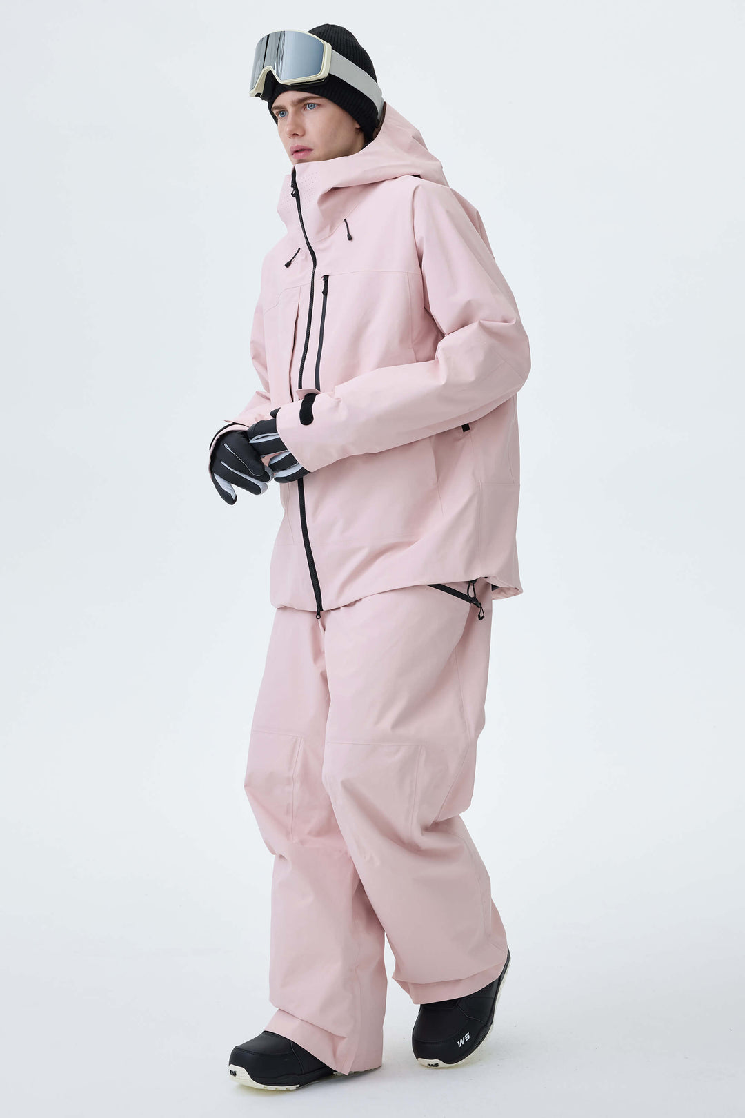 Men's Pink Alpine Shield 3L Utility Insulated Ski Pants