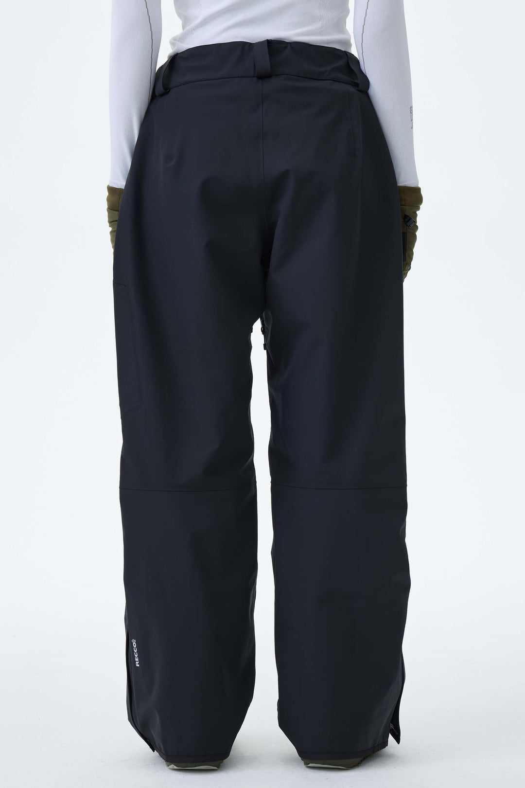 Women's Black 3L Technical Hardshell Snow Pants