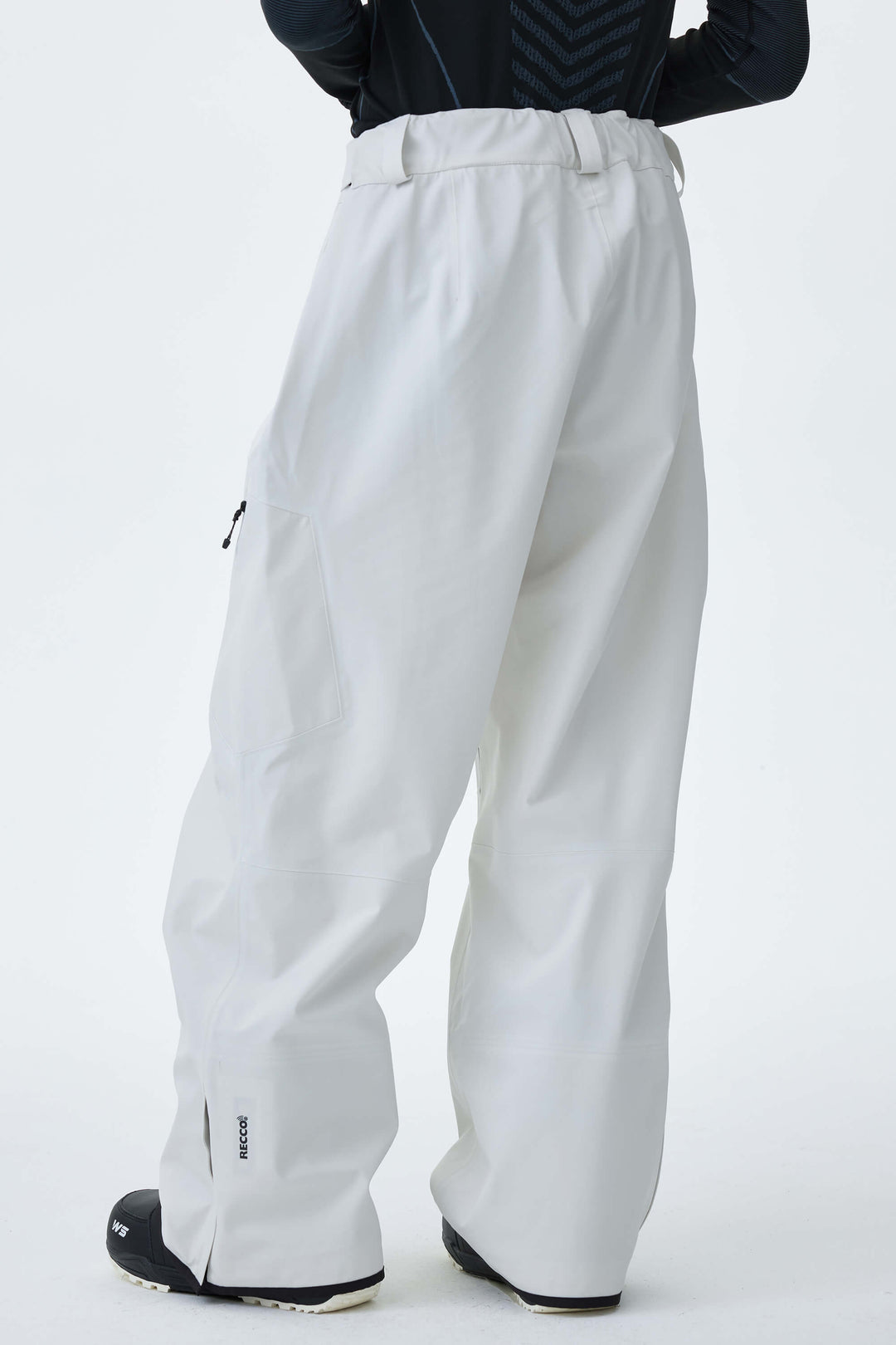 Men's Off White 3L Technical Hardshell Snow Pants