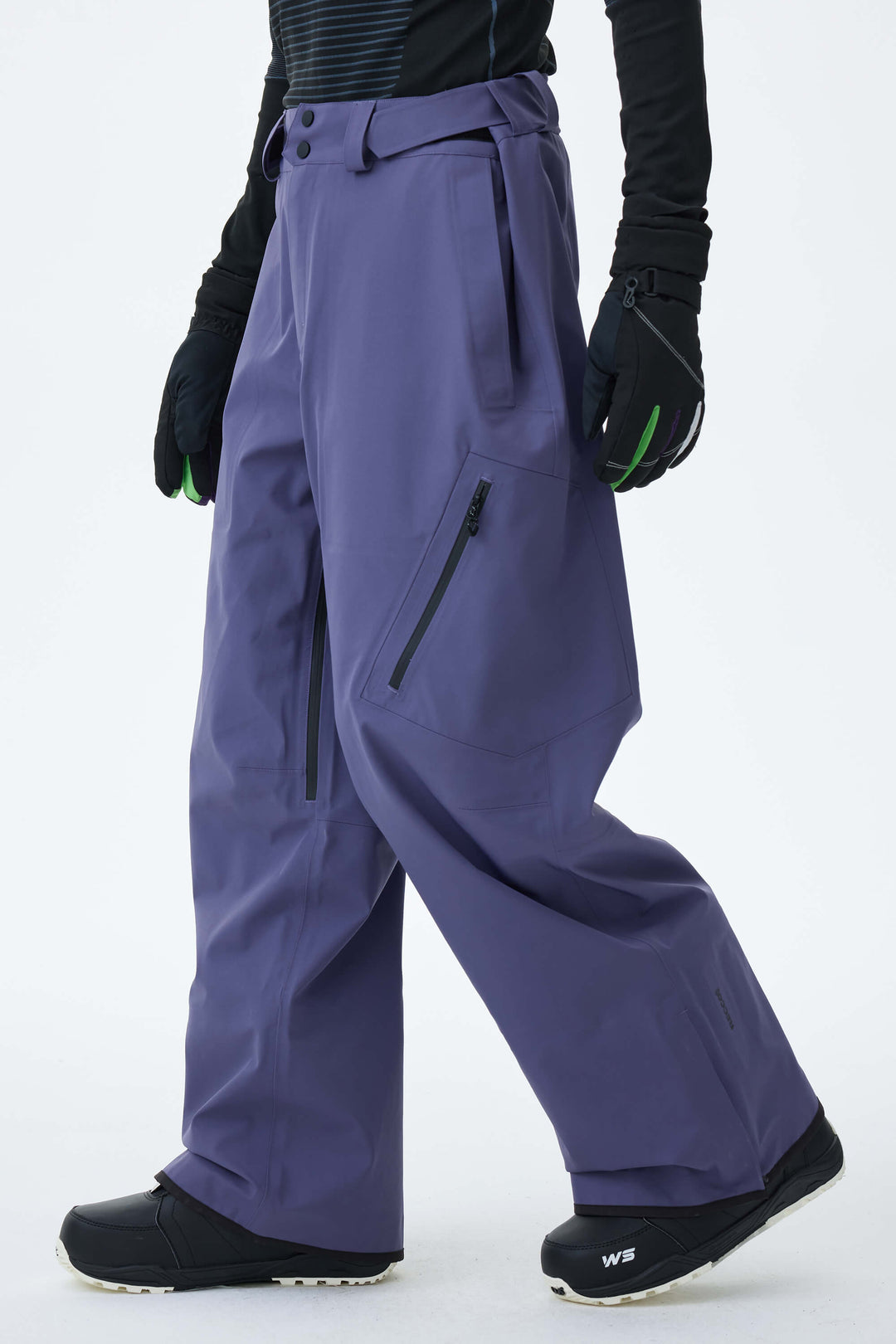 Men's Violet 3L Technical Hardshell Snow Pants
