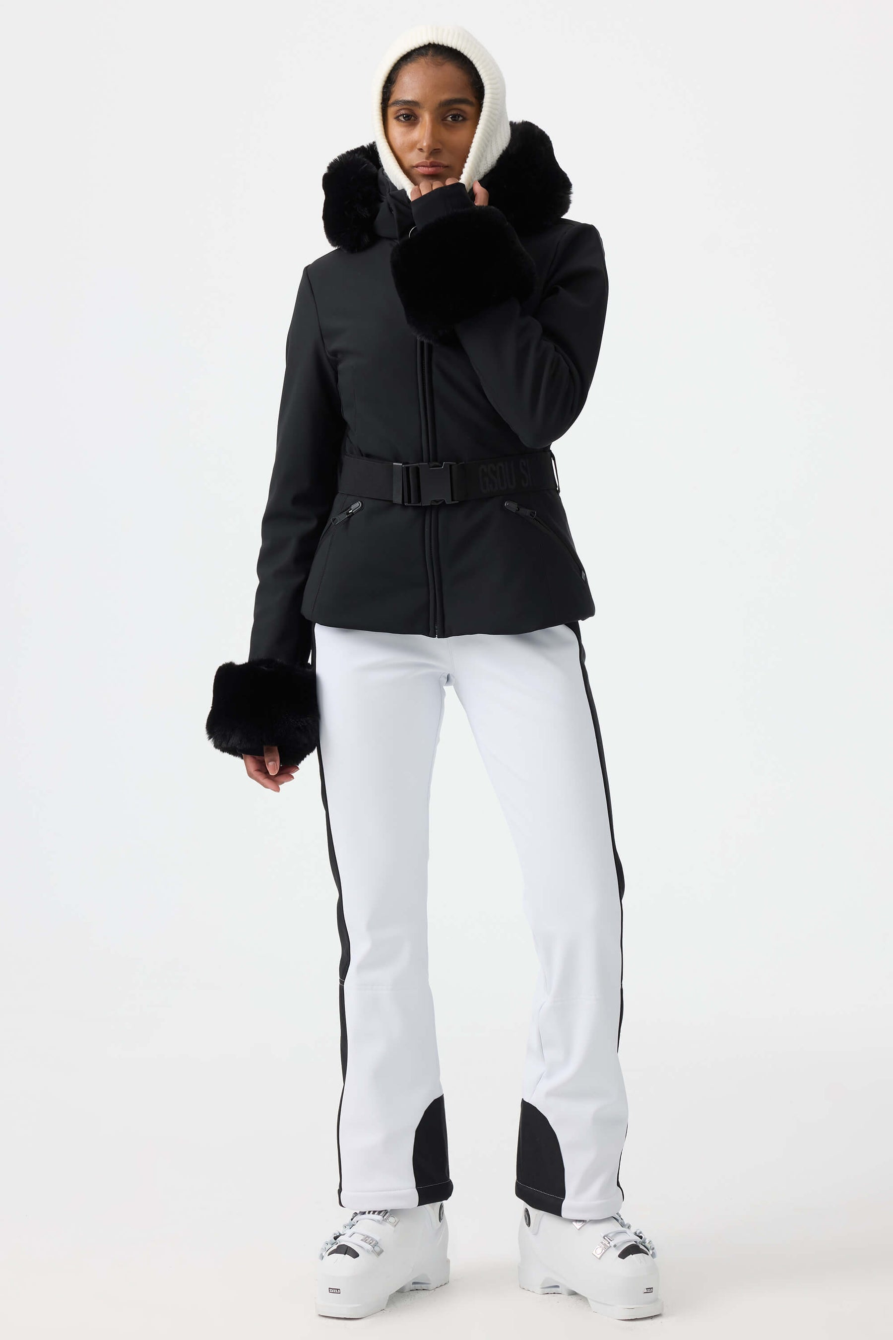 Ski Jacket Made of Faux Fur main image 1
