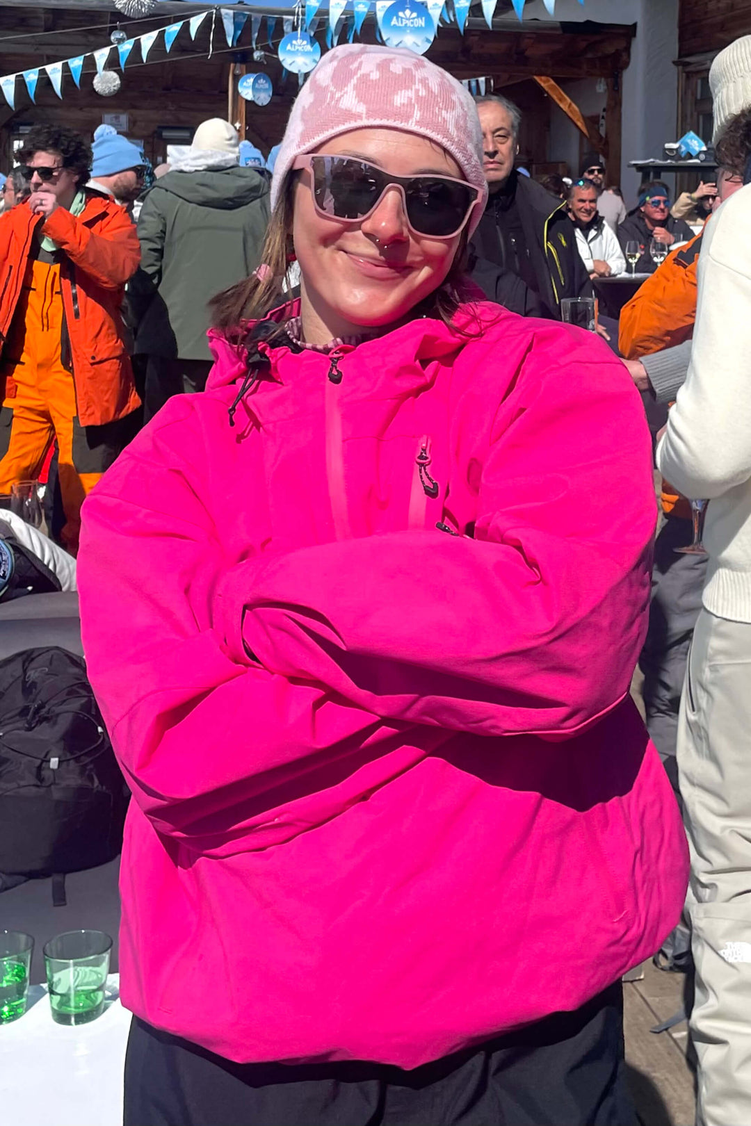 Women's Rose Side-Zip Vent Fully Sealed Insulated Snow Anorak