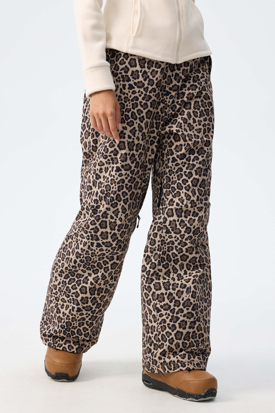 Women's Black Recycled Minimalist Insulated Snow Pants